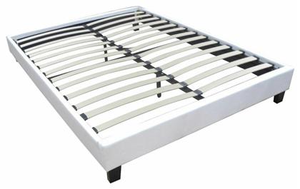 Υπόστρωμα Κρεβατιού Υπέρδιπλο Λευκό 160x200x29εκ. Woodwell