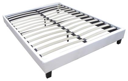 Υπόστρωμα Κρεβατιού Μονό Λευκό 90x200x29εκ. Woodwell