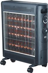IQ HT-1470 Σόμπα Χαλαζία με Θερμοστάτη 2400W Black από το Shop365