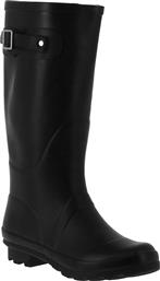 IQ Shoes C9973 Γυναικείες Γαλότσες Μαύρες από το Pitsiriki