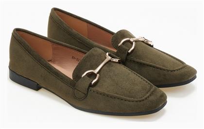 Γυναικεία Loafers σε Πράσινο Χρώμα Issue Fashion
