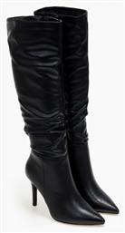 Γυναικείες Μπότες με Ψηλό Τακούνι Μαύρες Issue Fashion