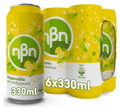 Λεμονάδα με Ανθρακικό 6x330ml Κωδικός: 24773122 Ήβη