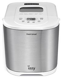 004 Fresh Bread Αρτοπαρασκευαστής 650W Χωρητικότητας 1000gr με 15 Προγράμματα Izzy