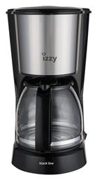 Black Line HB88024 Καφετιέρα Φίλτρου 800W Silver Izzy