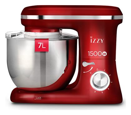 IZ-1500 Κουζινομηχανή 1500W με Ανοξείδωτο Κάδο 7lt Izzy