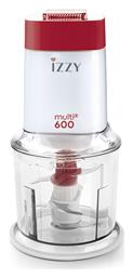 Multi 600 Red Πολυκόπτης Multi 600W με Δοχείο 600ml Izzy