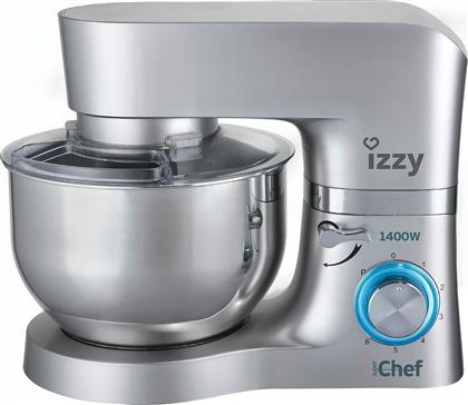 Izzy S1503 Super Chef Κουζινομηχανή 1400W με Ανοξείδωτο Κάδο 6lt από το Elektrostore24