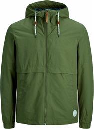 Jack & Jones 12173803 Ανδρικό Μπουφάν για Χειμώνα Olive από το Plus4u
