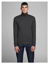 Jack & Jones Ανδρικό Πουλόβερ Ζιβάγκο Dark Grey Melange από το Asos