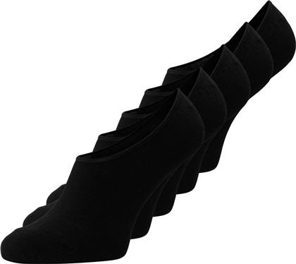 Jack & Jones Ανδρικές Μονόχρωμες Κάλτσες Μαύρες 5Pack