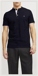 Ανδρική Μπλούζα Κοντομάνικη Polo Dark Navy Jack & Jones