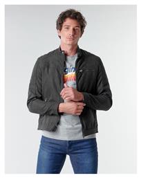 Ανδρικό Μπουφάν από Δερματίνη Faux Suede Jack & Jones