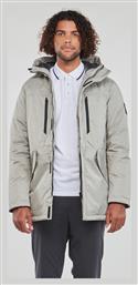 Ανδρικό Χειμωνιάτικο Μπουφάν Παρκά Asphalt Melange Gray Jack & Jones