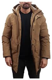 Ανδρικό Χειμωνιάτικο Μπουφάν Παρκά Καφέ Jack & Jones