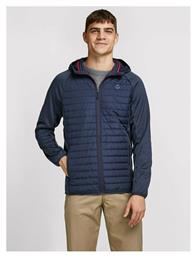 Ανδρικό Χειμωνιάτικο Μπουφάν Puffer Navy Μπλε Jack & Jones