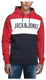 Ανδρικό Φούτερ με Κουκούλα και Τσέπες Tango Red Jack & Jones