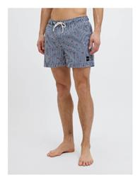 Ανδρικό Μαγιό Σορτς Navy Blue με Ρίγες Jack & Jones