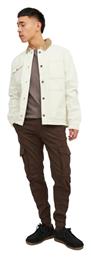 Ανδρικό Παντελόνι Cargo σε Κανονική Εφαρμογή Seal Brown Jack & Jones