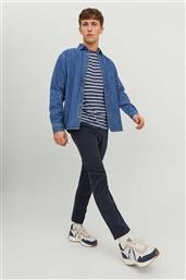 Jack & Jones Ανδρικό Παντελόνι Chino Navy Μπλε