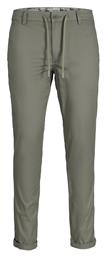 Ανδρικό Παντελόνι Chino σε Slim Εφαρμογή Λαδί Jack & Jones