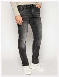 Ανδρικό Παντελόνι Τζιν Ελαστικό Slim Fit Black Jack & Jones