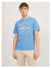 Ανδρικό T-shirt Κοντομάνικο Γαλαζιο Jack & Jones