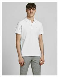 Ανδρικό T-shirt Polo White / White Jack & Jones