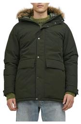Μπουφάν Παρκά Πράσινο Jack & Jones