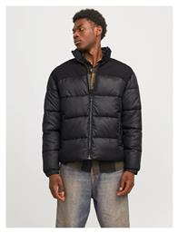 Μπουφάν Puffer ΜΑΥΡΟ Jack & Jones