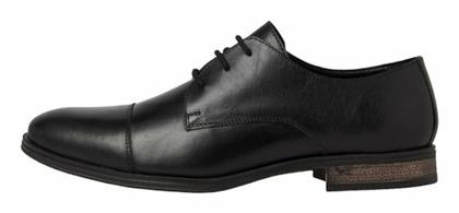 Δερμάτινα Ανδρικά Casual Παπούτσια Anthracite Jack & Jones