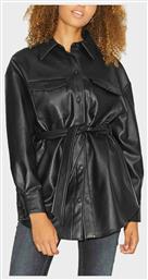 Δερμάτινo Γυναικείο Μαύρο Overshirt Jack & Jones