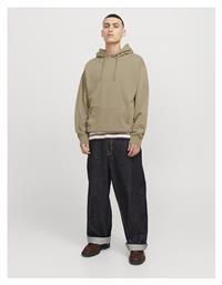 Φούτερ ΓΚΡΙ με Κουκούλα Jack & Jones