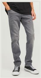 GLENN Ανδρικό Παντελόνι Τζιν Ελαστικό Grey / Black Denim Jack & Jones