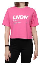 Κοντομάνικο Crop Top Carmine Rose Jack & Jones