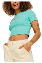Κοντομάνικο Crop Top Τιρκουάζ Jack & Jones