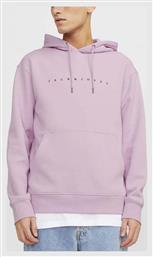 Logo Φούτερ Pink Nectar με Κουκούλα Jack & Jones