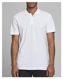 Polo Μπλούζα Λευκή Jack & Jones