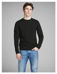 Jack & Jones Ανδρικό Πουλόβερ Μακρυμάνικο Μαύρο από το Favela