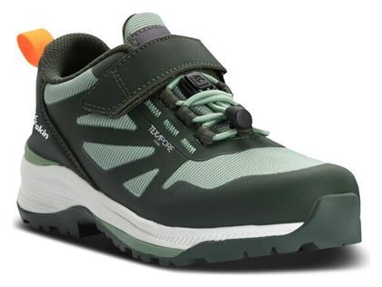 Παιδικά Παπούτσια Πεζοπορίας Αδιάβροχα Πράσινα Jack Wolfskin από το Modivo