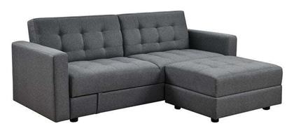 Jackson Διθέσιος Καναπές Κρεβάτι 193x141x81εκ. Σκούρο Γκρι - Woodwell