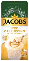 Στιγμιαίος Καφές Iced Cappuccino με Άρωμα Salted Caramel Salted Caramel 8x17.8gr Κωδικός: 19464028 Jacobs