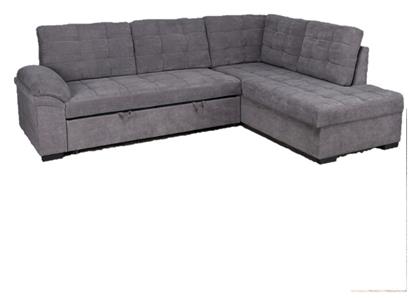 Jade Γωνιακός Καναπές Κρεβάτι 248x159εκ. Γκρι - HomeMarkt