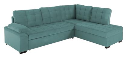 Jade Γωνιακός Καναπές Κρεβάτι 250x180εκ. Βεραμάν - HomeMarkt
