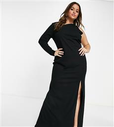 Jaded Rose Plus exclusive velvet maxi dress in black από το Asos