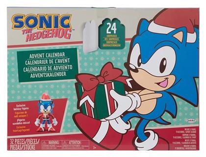 Χριστουγεννιάτικο Ημερολόγιο Sonic Hedgehog 2022 Jakks Pacific