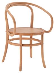 Janelle Πολυθρόνα Κουζίνας Ξύλινη Μπεζ 56x52x82εκ. HomeMarkt