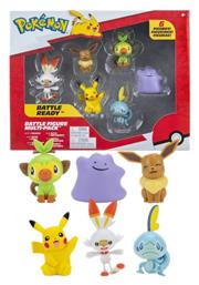 Παιχνίδι Μινιατούρα Pokemon για 4+ Ετών (Διάφορα Σχέδια) 1τμχ Jazwares