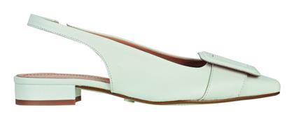 Varia Γυναικείες Μπαλαρίνες Slingback σε Λευκό Χρώμα JB Martin