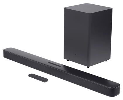 JBL Bar Deep Bass Soundbar 300W 2.1 με Ασύρματο Subwoofer και Τηλεχειριστήριο Μαύρο από το Media Markt